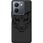 Черный чехол BoxFace Vivo Y36 Tiger