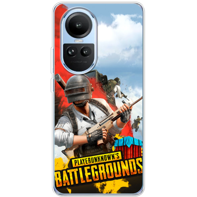 Чехол BoxFace OPPO Reno 10 PLAYERUNKNOWN'S BATTLEGROUNDS