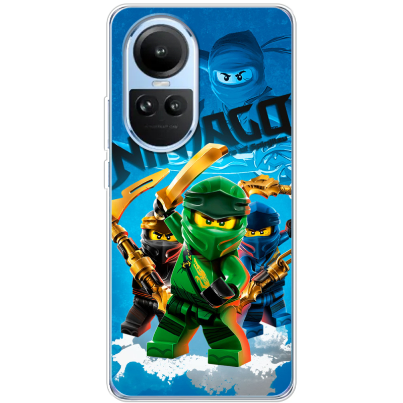 Чехол BoxFace OPPO Reno 10 Lego Ninjago