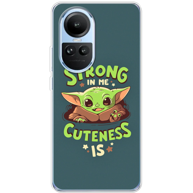 Чехол BoxFace OPPO Reno 10 Strong in me Cuteness is