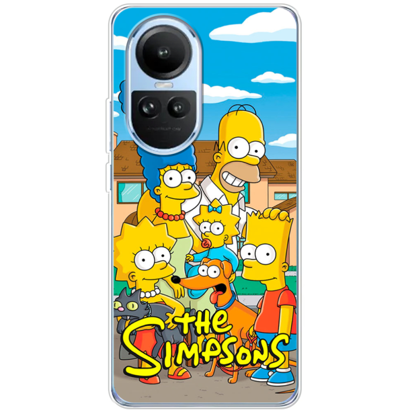 Чехол BoxFace OPPO Reno 10 The Simpsons