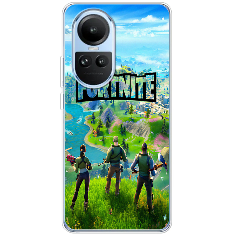 Чехол BoxFace OPPO Reno 10 Fortnite