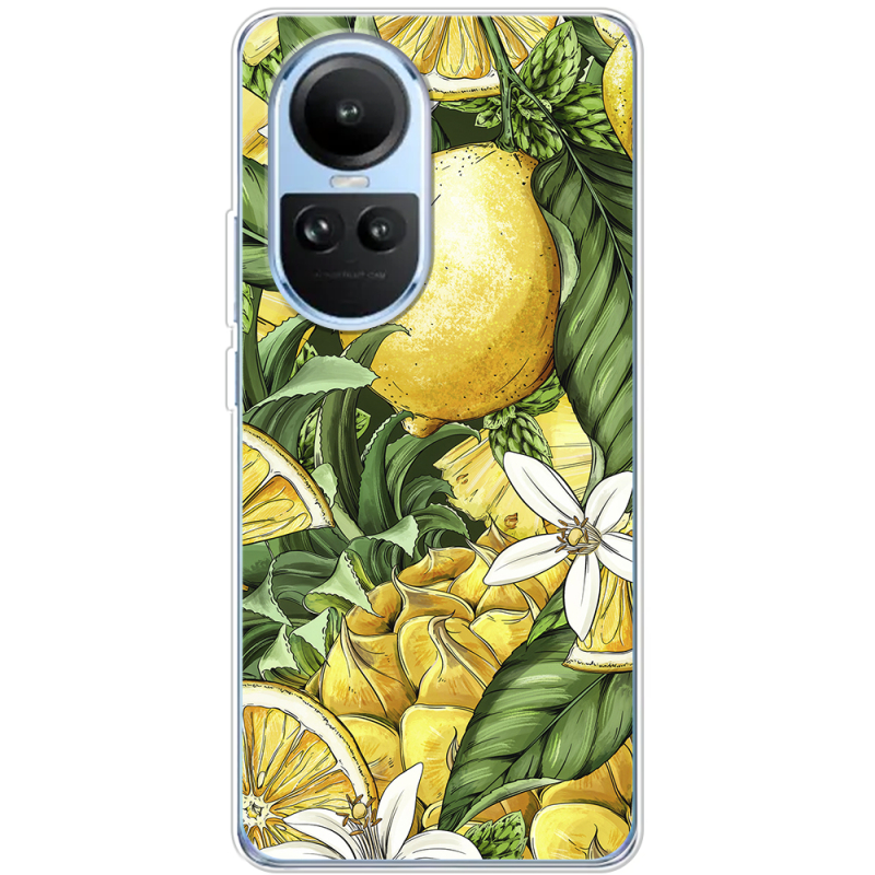 Чехол BoxFace OPPO Reno 10 Lemon Pattern