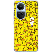 Чехол BoxFace OPPO Reno 10 Yellow Ducklings