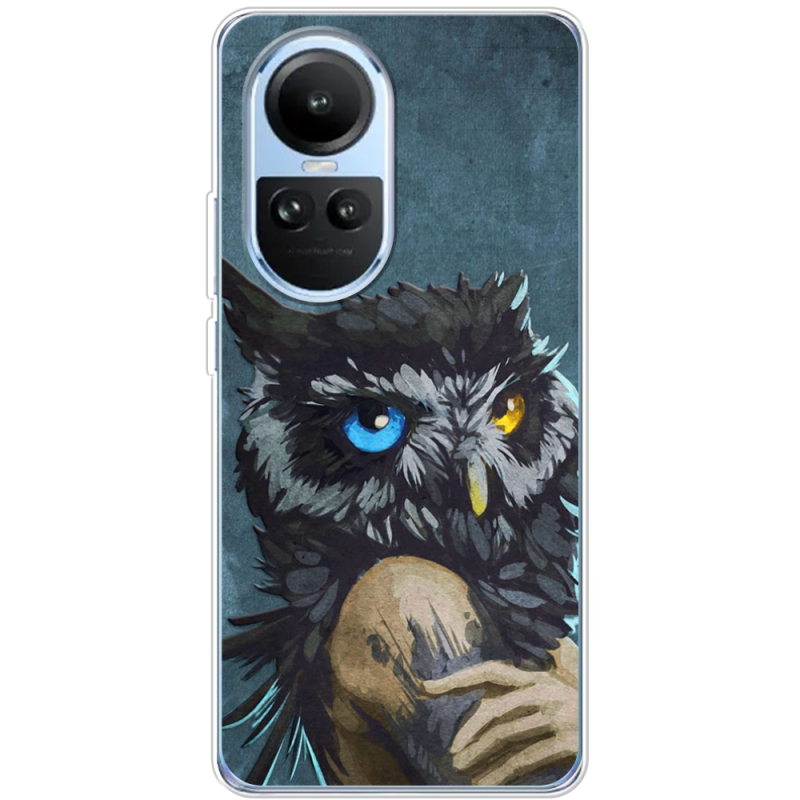 Чехол BoxFace OPPO Reno 10 Owl Woman