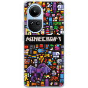 Чехол BoxFace OPPO Reno 10 Minecraft Mobbery