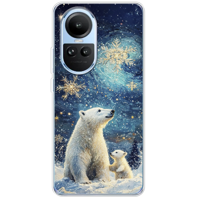 Чехол BoxFace OPPO Reno 10 Північні ведмеді