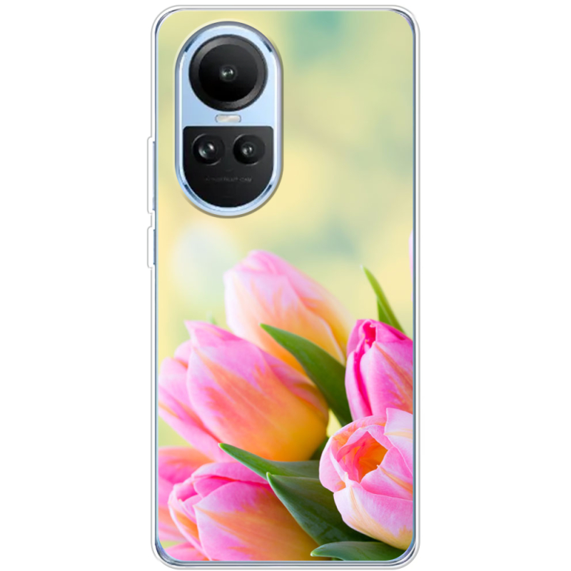 Чехол BoxFace OPPO Reno 10 Bouquet of Tulips