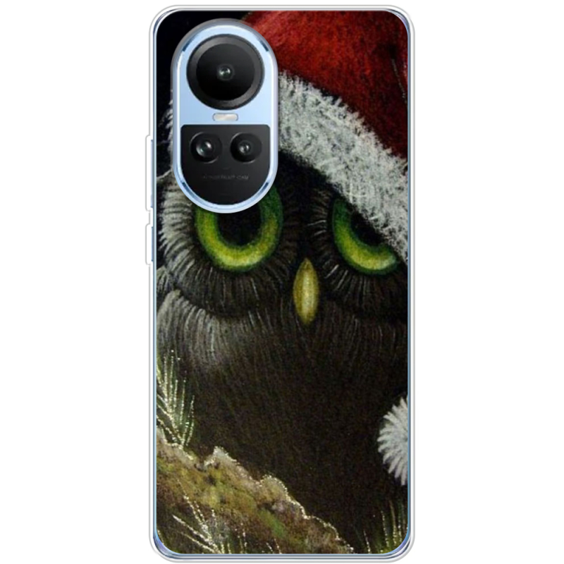 Чехол BoxFace OPPO Reno 10 Christmas Owl