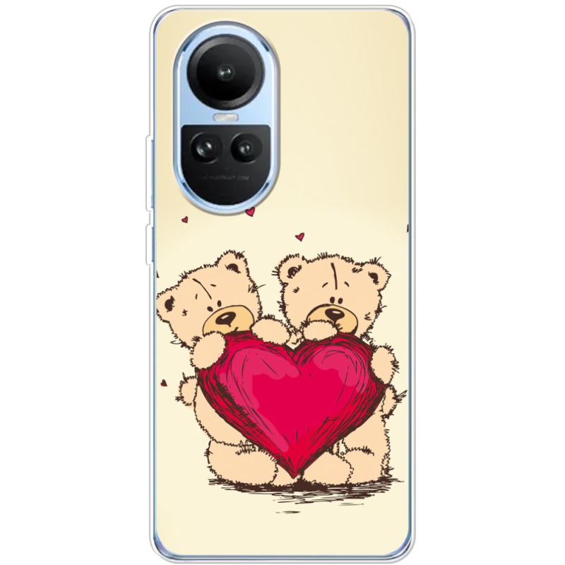 Чехол BoxFace OPPO Reno 10 Teddy Bear Love