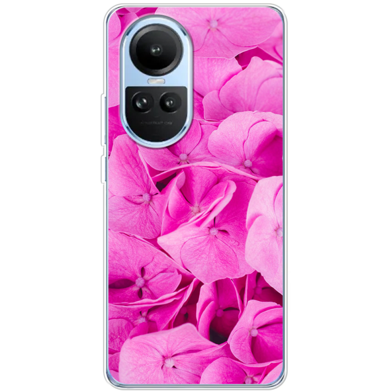 Чехол BoxFace OPPO Reno 10 Pink Flowers