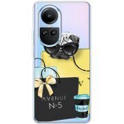 Прозрачный чехол BoxFace OPPO Reno 10 Fashion Pug