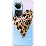 Прозрачный чехол BoxFace OPPO Reno 10 Wild Love