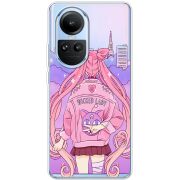 Прозрачный чехол BoxFace OPPO Reno 10 Wiked Lady