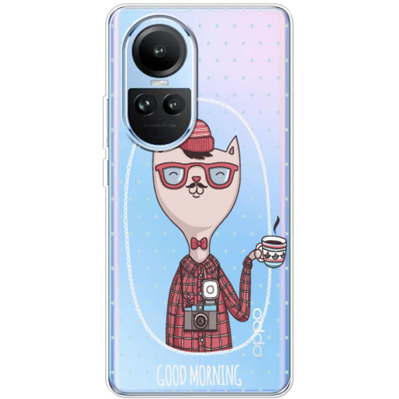 Прозрачный чехол BoxFace OPPO Reno 10 Good Morning