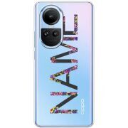 Прозрачный чехол BoxFace OPPO Reno 10 Именной