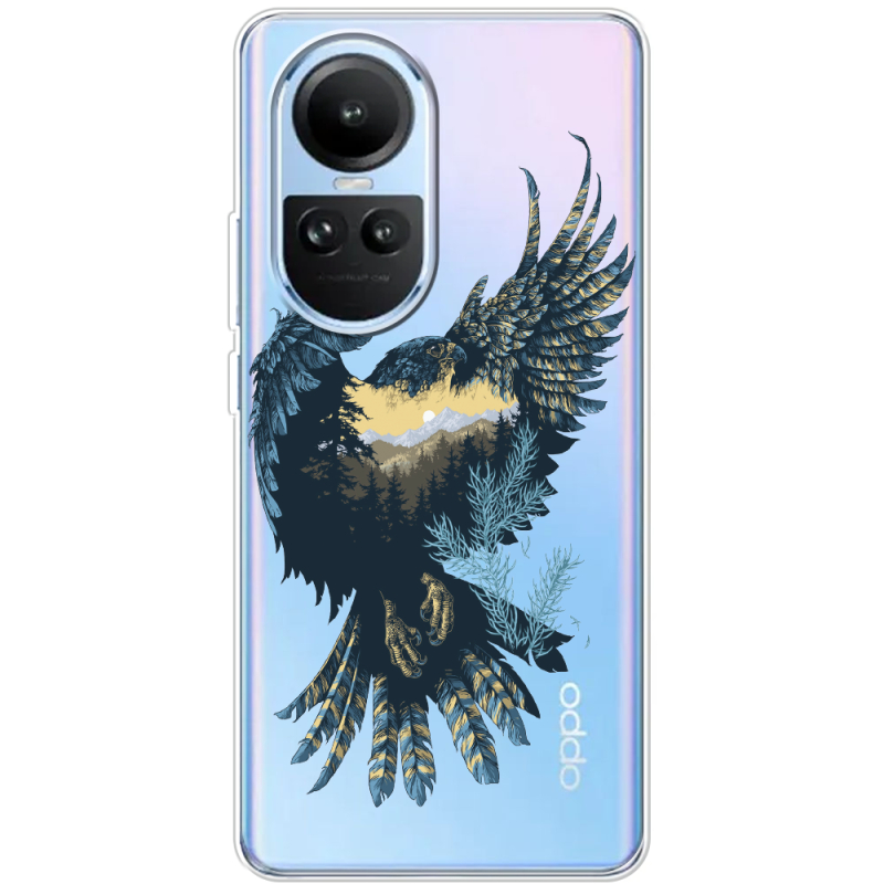 Прозрачный чехол BoxFace OPPO Reno 10 Eagle