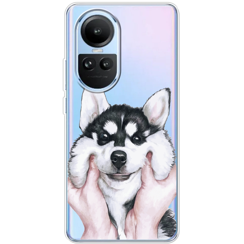 Прозрачный чехол BoxFace OPPO Reno 10 Husky