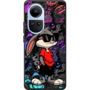 Черный чехол BoxFace OPPO Reno 10 Малий вухань