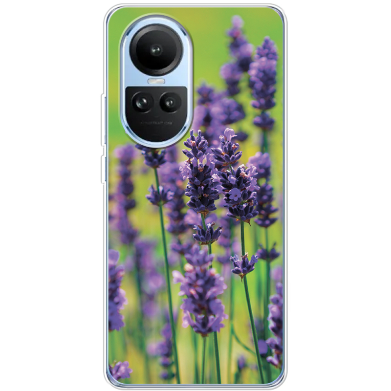 Чехол BoxFace OPPO Reno 10 Pro Green Lavender