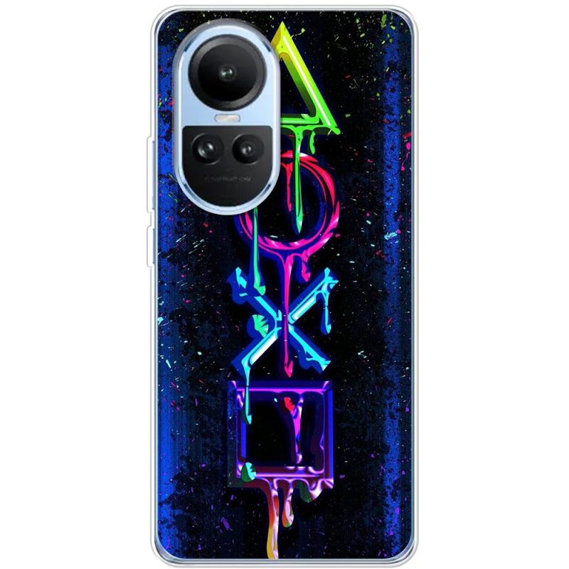 Чехол BoxFace OPPO Reno 10 Pro Graffiti symbols