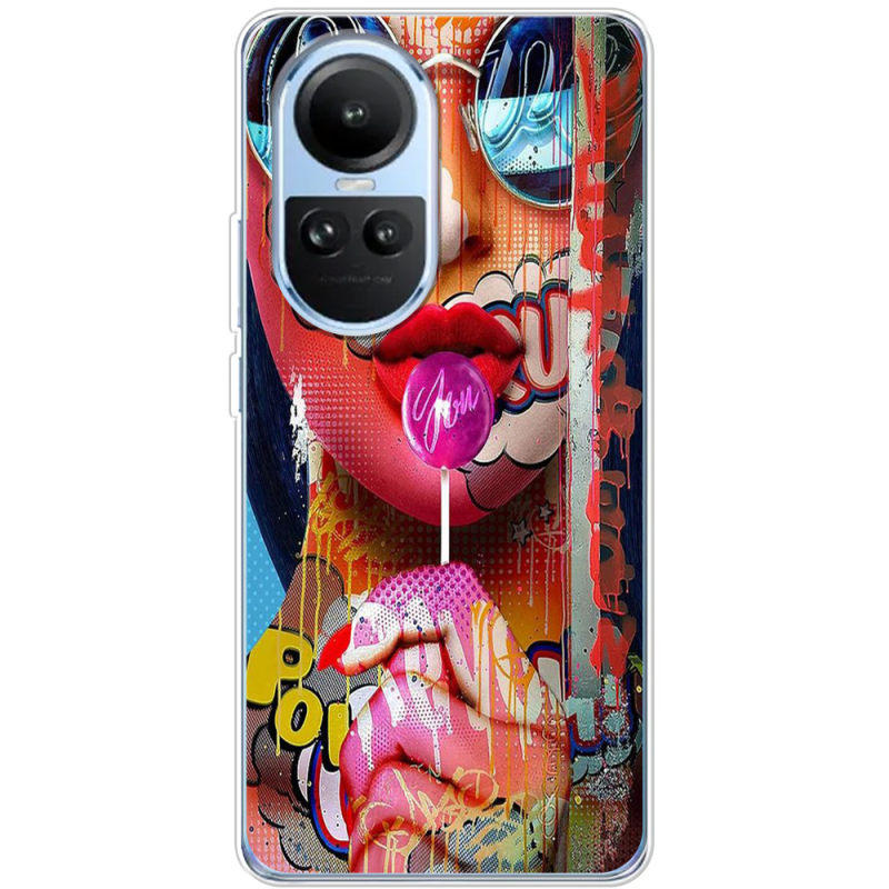 Чехол BoxFace OPPO Reno 10 Pro Colorful Girl