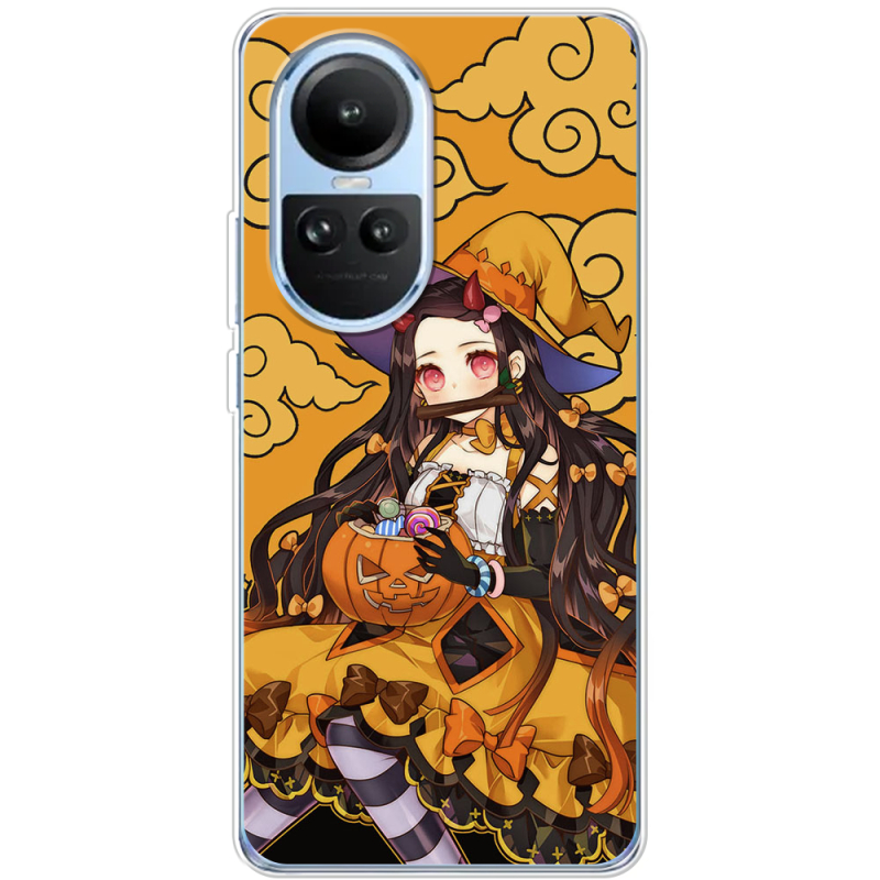 Чехол BoxFace OPPO Reno 10 Pro Kamado Nezuko Halloween