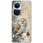 Чехол BoxFace OPPO Reno 10 Pro Christmas Owl