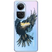 Прозрачный чехол BoxFace OPPO Reno 10 Pro Eagle