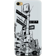 Чехол Uprint Meizu M3X 17 Street