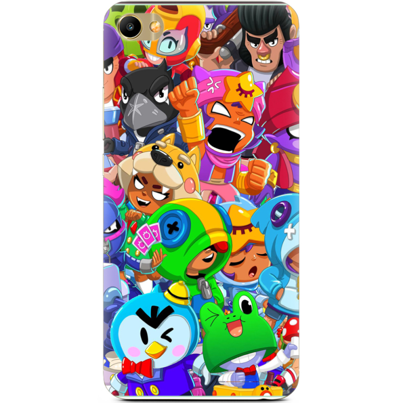 Чехол Uprint Meizu M3X friends brawl stars