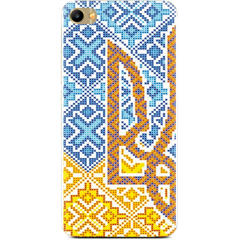 Чехол Uprint Meizu M3X Тризуб Вишивка