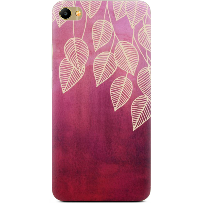 Чехол Uprint Meizu M3X Gold Leaves