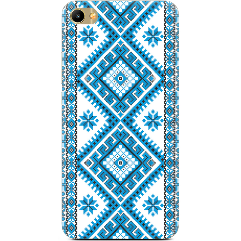 Чехол Uprint Meizu M3X Блакитний Орнамент
