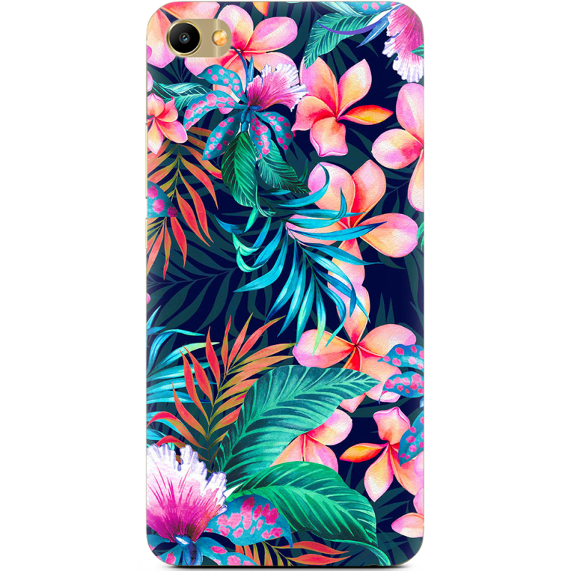 Чехол Uprint Meizu M3X flowers in the tropics