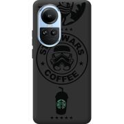 Черный чехол BoxFace OPPO Reno 10 Pro Dark Coffee