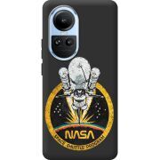 Черный чехол BoxFace OPPO Reno 10 Pro NASA Spaceship