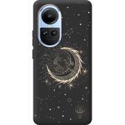 Черный чехол BoxFace OPPO Reno 10 Pro Moon