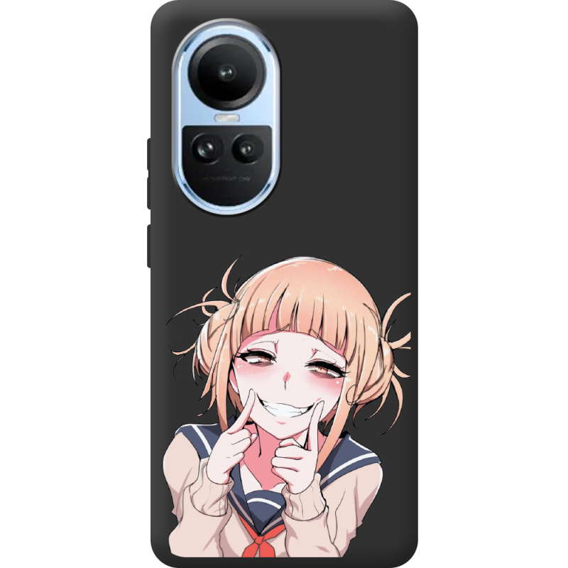 Черный чехол BoxFace OPPO Reno 10 Pro Himiko Toga Smile