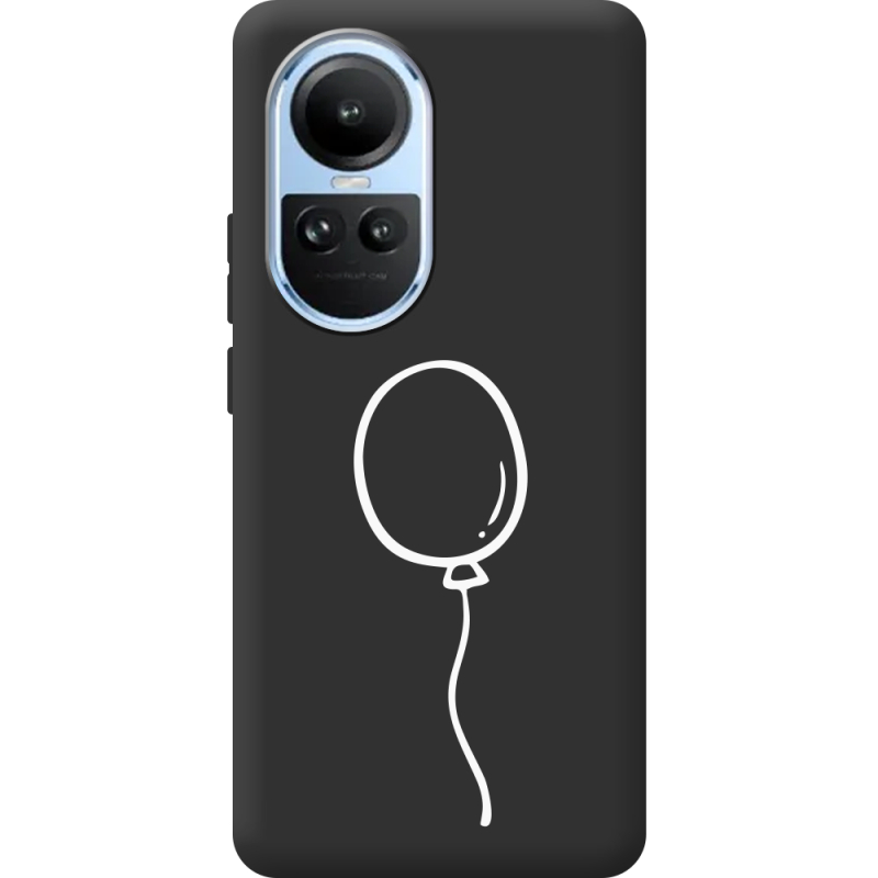 Черный чехол BoxFace OPPO Reno 10 Pro Balloon
