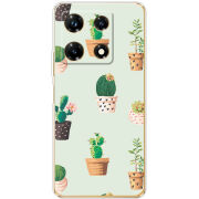 Чехол BoxFace Infinix Note 30 Pro 4G L-green Cacti