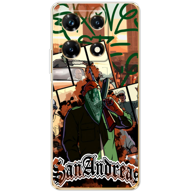 Чехол BoxFace Infinix Note 30 Pro 4G GTA San Andreas