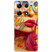 Чехол BoxFace Infinix Note 30 Pro 4G Yellow Girl Pop Art