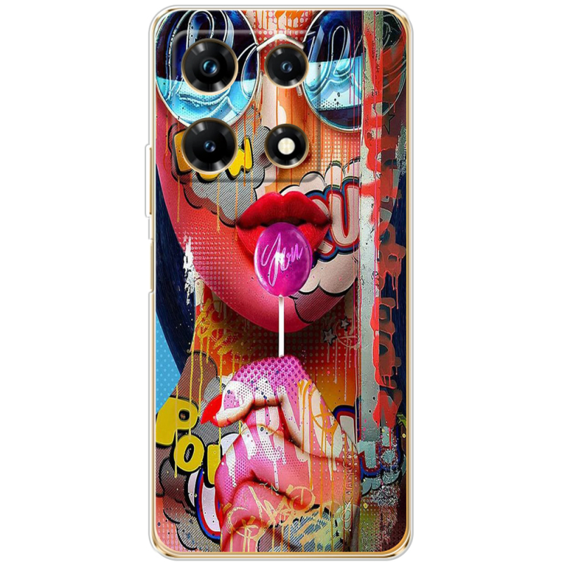 Чехол BoxFace Infinix Note 30 Pro 4G Colorful Girl