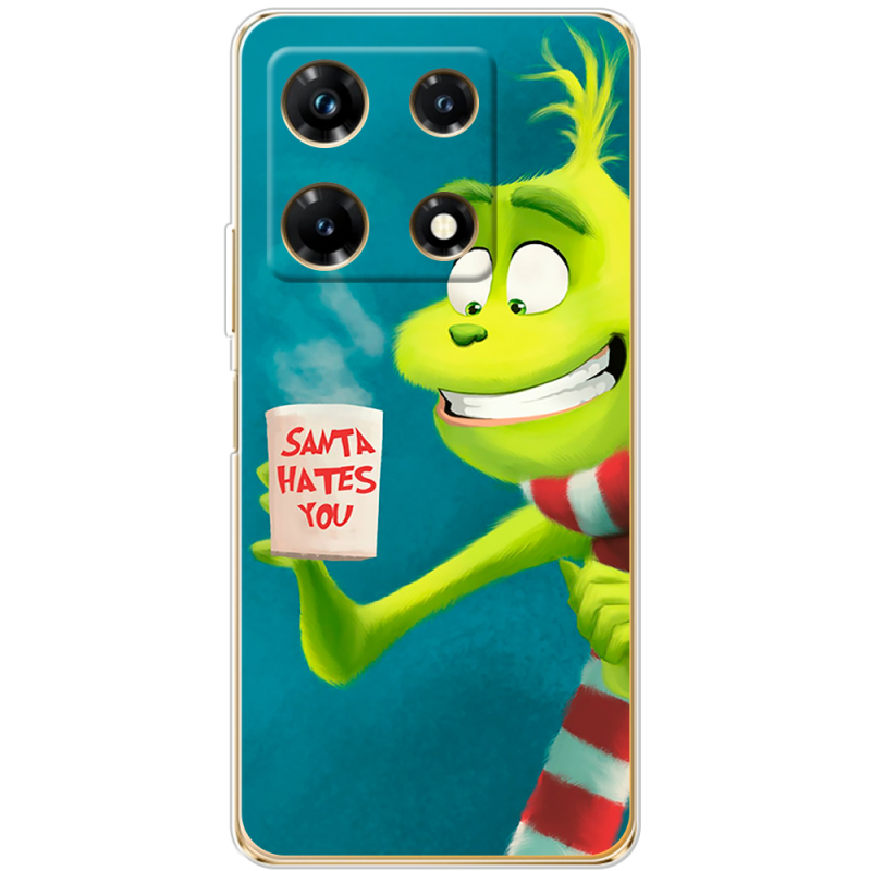 Чехол BoxFace Infinix Note 30 Pro 4G Santa Hates You