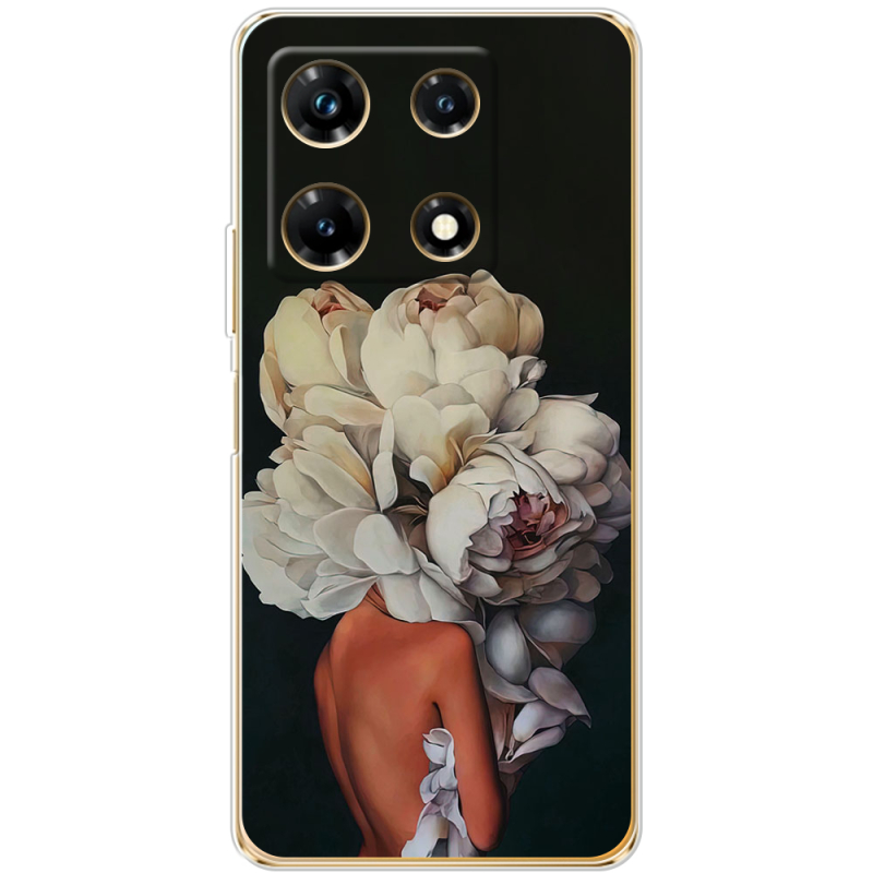 Чехол BoxFace Infinix Note 30 Pro 4G Exquisite White Flowers