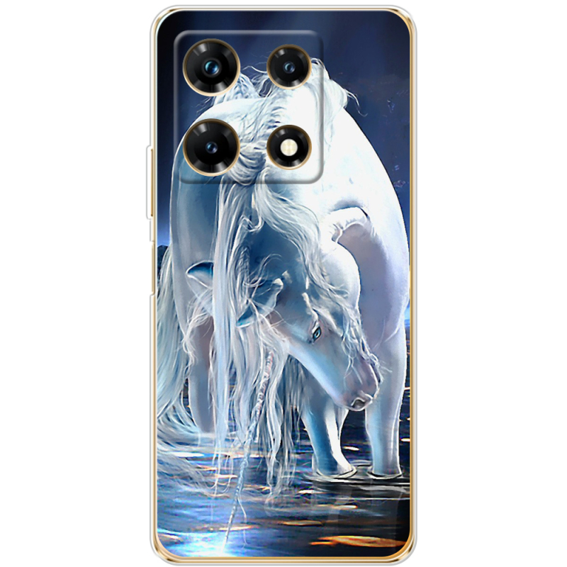 Чехол BoxFace Infinix Note 30 Pro 4G White Horse