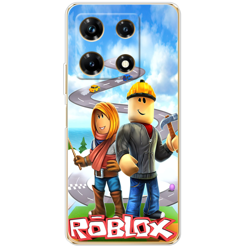 Чехол BoxFace Infinix Note 30 Pro 4G Roblox Білдерман