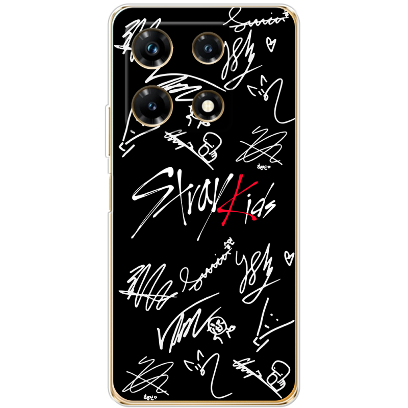 Чехол BoxFace Infinix Note 30 Pro 4G Stray Kids автограф