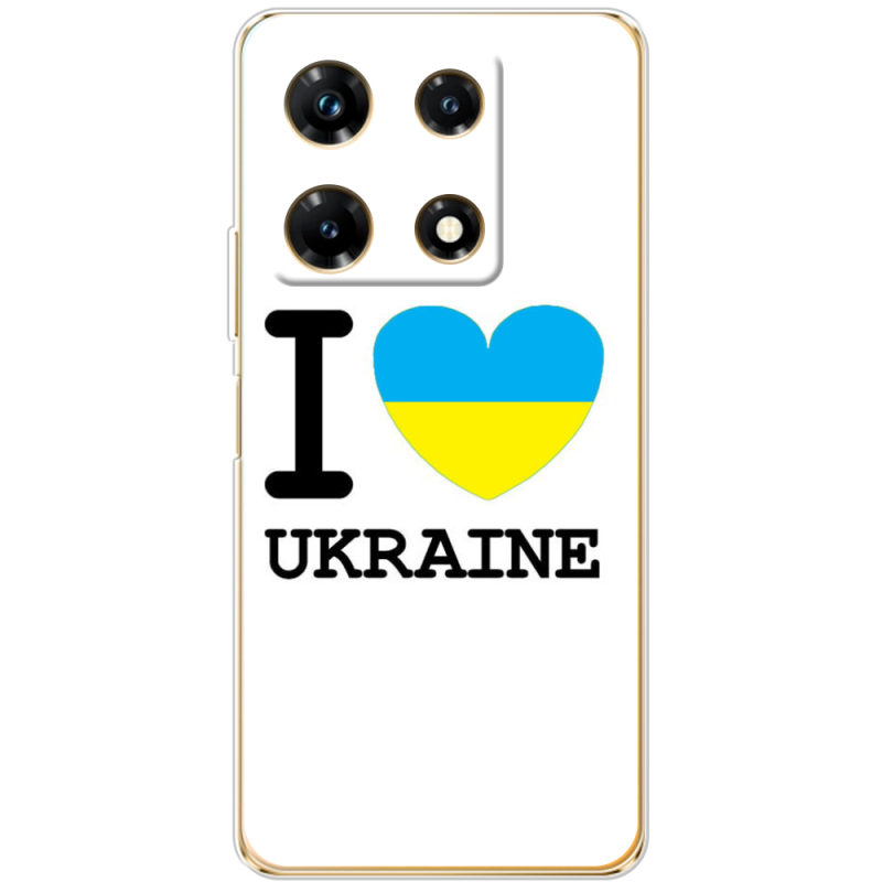 Чехол BoxFace Infinix Note 30 Pro 4G I love Ukraine